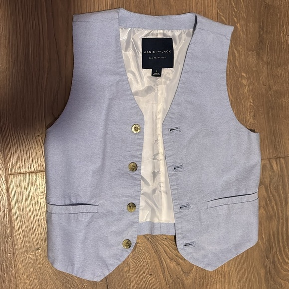 Janie and Jack - vest and short set - Picture 2 of 6